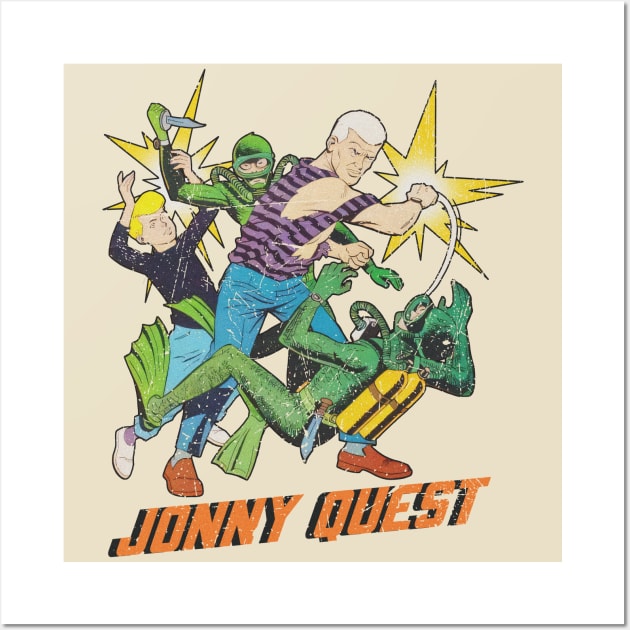 Jonny Quest retro Wall Art by RetroPandora